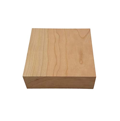 Barrington Hardwoods Cherry Lumber Bowl Blanks (1pc) (2" x 6" x 6") - WoodArtSupply