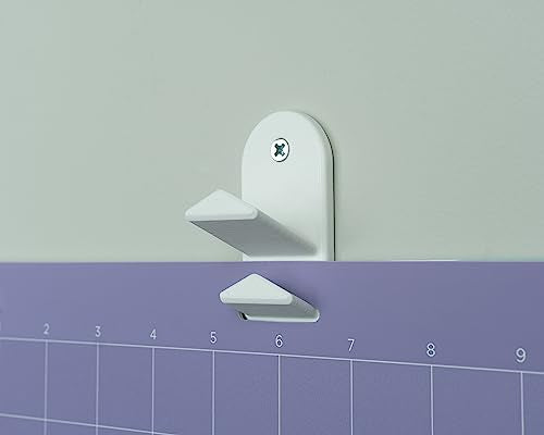 3 Pack Cutting Mat Hangers with Double Hooks (6 Hook Equivalent), Storage Holders Compatible with Cricut Explore One/Air/Air 2/Maker Cut Mats, matterform