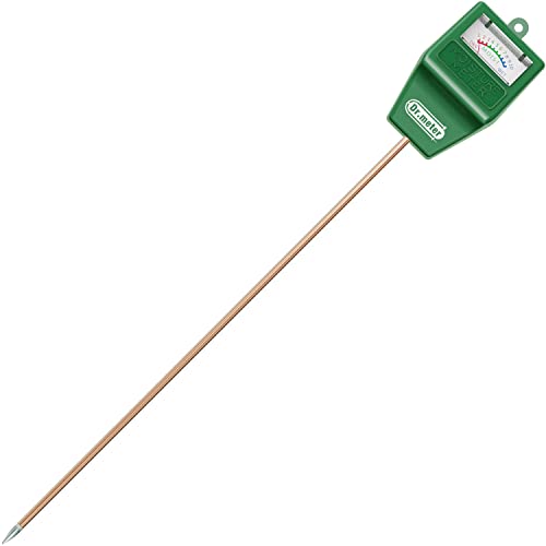 Dr.meter Soil Moisture Meter Tester for Plants, Long Probe Hygrometer Moisture Sensor for Houseplants Indoor Outdoor Garden Lawn Use - Plant Water Dr.meter