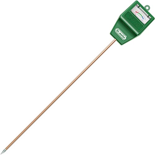 Dr.meter Soil Moisture Meter Tester for Plants, Long Probe Hygrometer Moisture Sensor for Houseplants Indoor Outdoor Garden Lawn Use - Plant Water