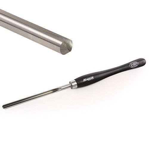 Hurricane Turning Tools, HTT-242KW, M2 Cryo, 5/8" Bowl Gouge (1/2" Flute) for Woodturning Hurricane Turning Tools