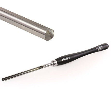 Hurricane Turning Tools, HTT-242KW, M2 Cryo, 5/8" Bowl Gouge (1/2" Flute) for Woodturning Hurricane Turning Tools