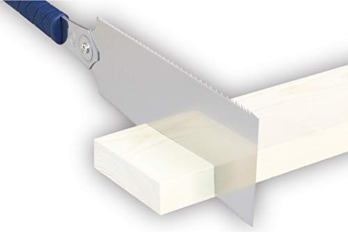 Gyokucho Ryoba Double Edge Razor Saw, Long 240mm Model 610 Blade with New TPE Grip GYOKUCHO