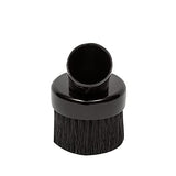 Shop-Vac 9061500 Round Brush Nozzle, Plastic Construction, Black in Color, 1-1/4 Inch Diameter Sleeve, (1-Pack) Shop-Vac