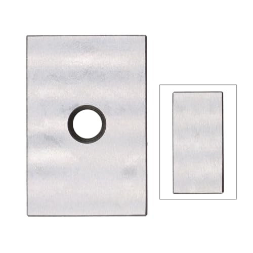 Nakkaa 1-2-3 Blocks Set Matched Pair 23 Holes .0002" Squareness Hardened Steel Setup Blocks Ultra Precision Machinist 1"x2"x3" Blocks for Machinist Nakkaa