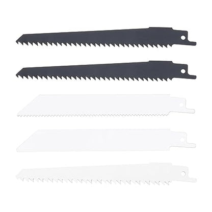 Set with 5Pcs Reciprocating Saw Blades S922AF S611DF S922HF S644D Reciprocating Sabre Saw Cutting Tools for Wood Plywood Chipboard Plastic - WoodArtSupply