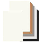 11x17 Inch Large Colored Cardstock Paper White Ivory Black Brown Kraft Grey 20 Sheets 80lb A3 Aesthetic Color Card Stock Printer Paper Sheet for LIVHOLIC