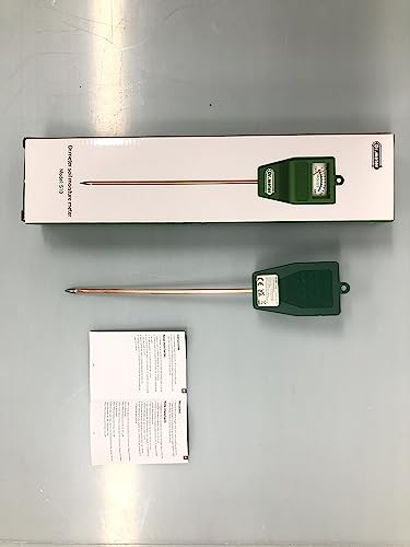 Dr.meter Soil Moisture Meter, Plant Water Meter for Garden Lawn Farm Indoor & Outdoor Use, Soil Tester Hygrometer Sensor for House Plants, Gardening Dr.meter