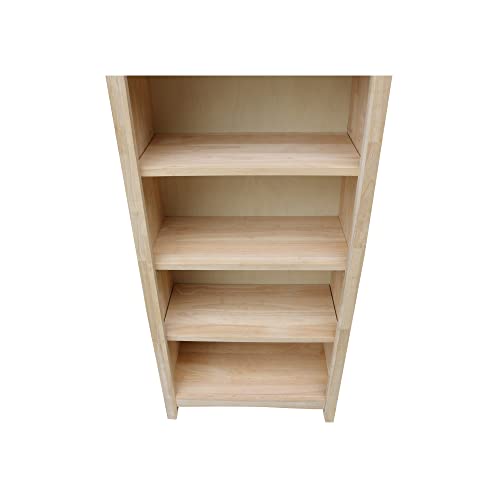 International Concepts Shaker Bookcase - 48 in H