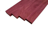 Purpleheart Lumber Board - 3/4" x 2" (4 Pcs) (3/4" x 2" x 24") Barrington Hardwoods