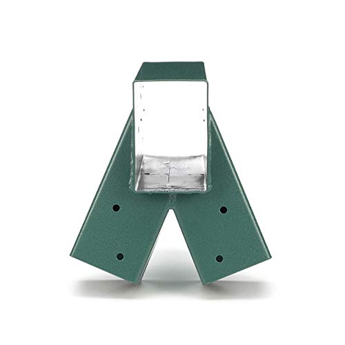 Eastern Jungle Gym Easy 1-2-3 A-Frame Swing Set Bracket Heavy Duty for EZ, Simple Install - DIY Swing Set Parts Green - WoodArtSupply