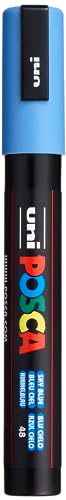 Posca Marker 5M in Sky Blue, Posca Pens for Art Supplies, School Supplies, Rock Art, Fabric Paint, Fabric Markers, Paint Pen, Art Markers, Posca Uni Posca