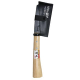 KAKURI Japanese NATA Small Hatchet Tool 5.3" [Double Bevel] Made in Japan, Japanese Wood Splitting Axe for Firewood KAKURI