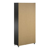 SystemBuild Evolution 36" Utility Storage Cabinet, Black Oak SystemBuild