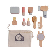 JC Toys Parfait Collection | Real Wood 10 Piece Personal Care-Make Up Set | for Dolls and Stuffed Animals Ages 3+ | Twiggly Toys JC Toys