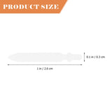 Paint Pen Nibs 20 Pcs Acrylic Paint Marker Nibs Replacement Pen Nibs Marker Pen Tips Refillable for Paint Markers 0.7mm Pen Nibs STOBOK