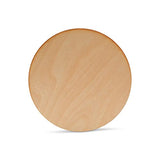 Wood Circles with Rustic Burnt Edges 9 inch, 1/8 Inch Thick, Pack of 3 Unfinished Wood Circles for Crafts, by Woodpeckers Woodpeckers
