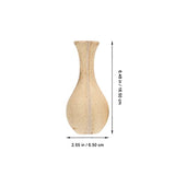 ARTIBETTER Wood Flower Vases Unfinished Blank Wooden Vase Vintage Rustic Flower Vases DIY Craft Accessories for DIY Flower Arrangement 3pcs ARTIBETTER