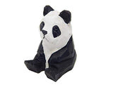 Selsela Panda Figurine Decor Bear Handmade Statue Miniature Wood Art Wall Carved Small Animal Selsela