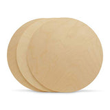 Wood Plywood Circles 22 inch, 1/4 Inch Thick, Round Wood Cutouts, Pack of 1 Baltic Birch Unfinished Wood Plywood Circles for Crafts, by Woodpeckers Woodpeckers