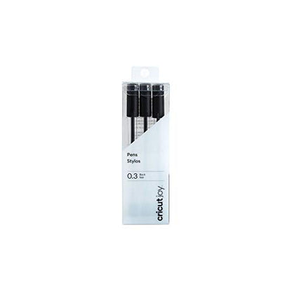 Cricut Joy Extra Fine Point Pens 0.3mm, 3 Count, Black