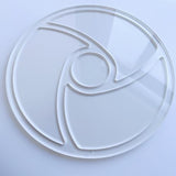 Round Spiral 4 Pockets Valet Tray Router Template, Router Jig, Woodworking Template, Craft Template Phocaea