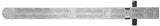 General Tools 300/1 6-Inch Flex Precision Stainless Steel Ruler, Chrome General Tools