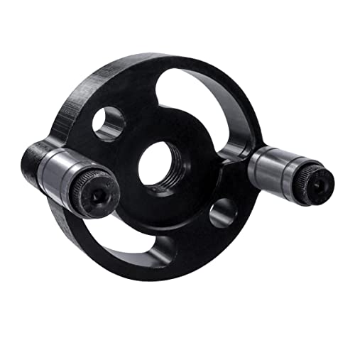 Yakamoz Self Centering Doweling Jig, Self Center Dowel Jig Handheld Drill Guide for Straight Holes Wood Panel Hole Puncher Locator Woodworking Joints YAKAMOZ