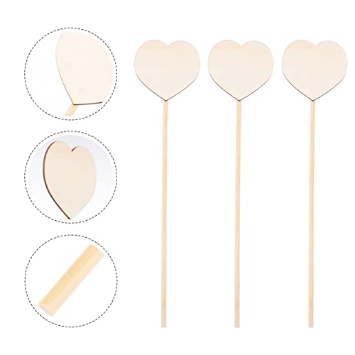 Toyvian Wooden Fairy Sticks Unfinished Fairy Sticks Girls Princess Party Stick Princess Fairy Wands Kit- 8PCS DIY Wooden Fairy Wands Toy DIY Magical Toyvian