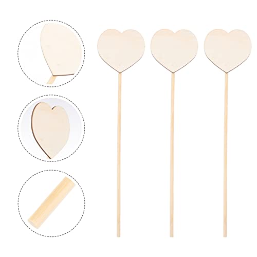 Toyvian Wooden Fairy Sticks Unfinished Fairy Sticks Girls Princess Party Stick Princess Fairy Wands Kit- 8PCS DIY Wooden Fairy Wands Toy DIY Magical