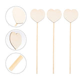 Toyvian Wooden Fairy Sticks Unfinished Fairy Sticks Girls Princess Party Stick Princess Fairy Wands Kit- 8PCS DIY Wooden Fairy Wands Toy DIY Magical Toyvian