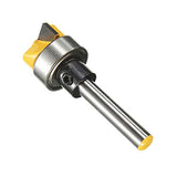 Yakamoz 1/4 Inch Shank Template Router Bit Bearing Flush Trim Hinge Mortising Plunge Router Cutter Woodworking Milling Tool YAKAMOZ
