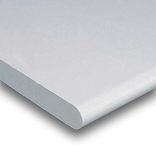 Global Industrial Workbench Top - Plastic Laminate Safety Edge, Light Gray, 72" W x 36" D x 1-5/8" Thick Global Industrial