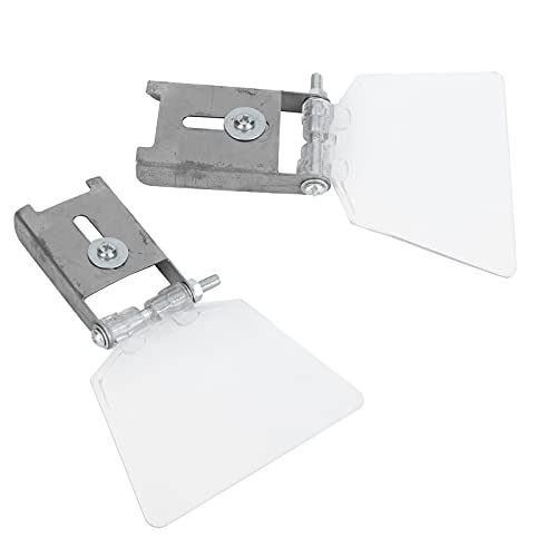 Bench Grinder Eyeshield, Pack of 2 304 Stainless Steel Grinder Tool Shield Angle Grinder Protective Cover Case Tool Shield Attachment Accessories for Estink