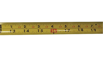 Komelon 16 Foot Double Riveted Power Retracting Tape Measure with Belt Clip - WoodArtSupply