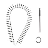 KIMISS Screw Drill Chain Adapter, Automatic Chain Nail Gun Electric Drill Screw Tightening Equipment Woodworking Tool KIMISS