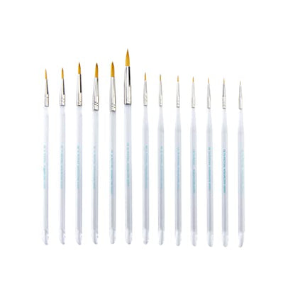 Aqualon Value Pack Brush Set, Round 13/Pkg - WoodArtSupply