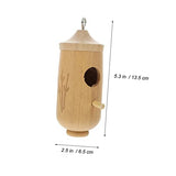Kisangel Hummingbird House Decorative Bird Houses Honeycomb Hut Unfinished Birdhouses Wood Bird House Outdoor Bird Aviary Bird Breeder Outdoor Bird Kisangel