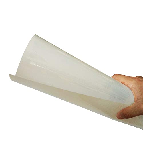 12pcs 6mil Blank Stencil Material, 12 x 12inch, Milky Translucent- Make Your own Stencil Arzok