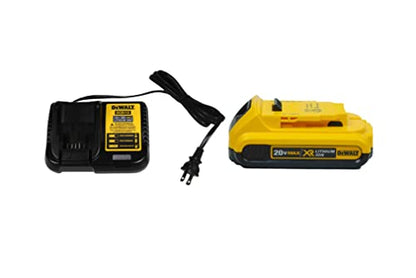 DeWalt DCB203C 20V 2.0Ah Lithium-Ion Battery Pack with Charger - WoodArtSupply