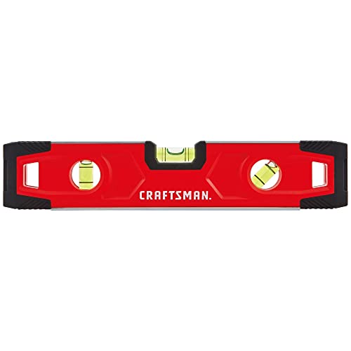 CRAFTSMAN Torpedo Level, Magnetic, 9 inch (CMHT43191) - WoodArtSupply