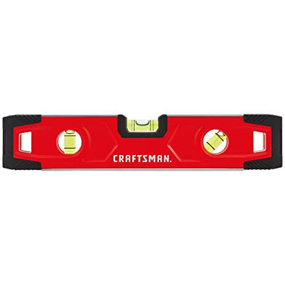 CRAFTSMAN Torpedo Level, Magnetic, 9 inch (CMHT43191) - WoodArtSupply