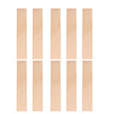 SUPVOX 10pcs Basswood Carving Unfinished Wood Boards Sheets Beginners Premium Carving Blocks DIY Crafts Art Supplies SUPVOX