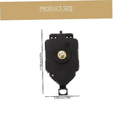 Veemoon 1 Set Walnut Hollow Pendulum Clock Movement Pendulum Clock Mechanism Pendulum Movement Mechanism Wall Clock Replacement Kit Clock Repair Kit Veemoon