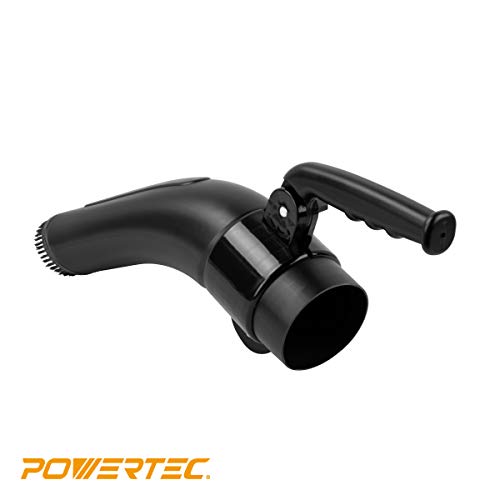 POWERTEC 70283 4-Inch Dust Collection Bench Nozzle w/Quick Change Handle POWERTEC
