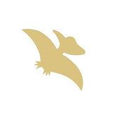 Pteranodon Dinosaur Cutout Unfinished Wood Animal Prehistoric Kids Room Play Room MDF Shaped Canvas Style 1 Diverse Woodworking