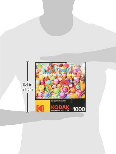 Kodak Premium Puzzles Variety of Colorful Ice Cream Jigsaw Puzzle - WoodArtSupply