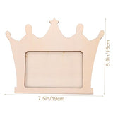 BESPORTBLE 2pcs Blank Wooden Picture Frame Wooden Photo Frame Wood Photo Frame Unfinished Picture Frame Wooden DIY Photo Frame DIY Picture Frame BESPORTBLE