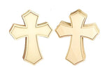 9 Inch 12 Pack Wooden Cross Unfinished Wood Crosses Unpainted Framed Cross for Homemade Crafts Cregugua