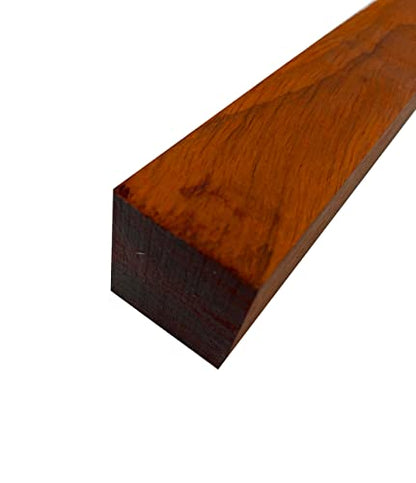 Exotic Wood Zone | Padauk Wood Turning Blanks 1pcs - 2" x 2" x 18" - WoodArtSupply